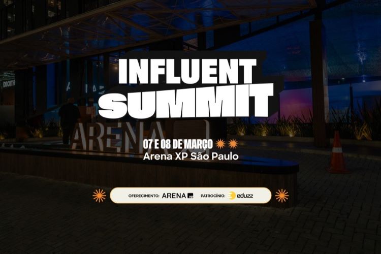 Influent Summit 2024  O maior evento para influencers e criadores de  conteúdo