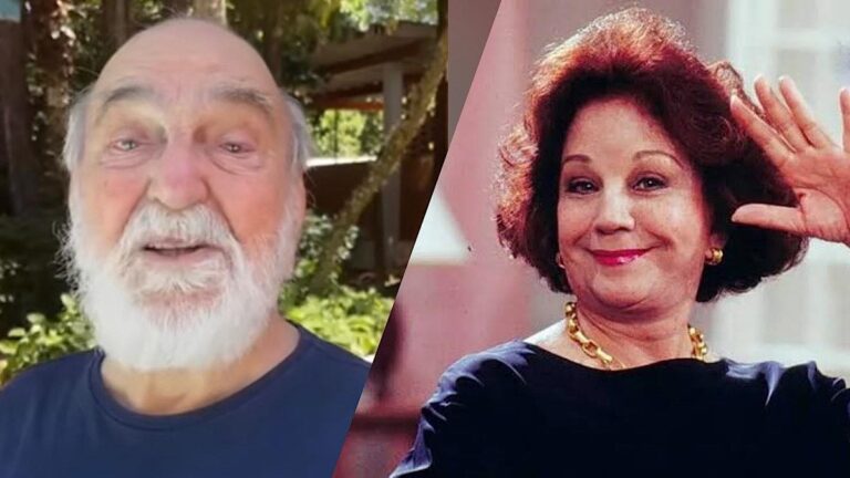 Aos 93 anos Lima Duarte se despede de Lolita Rodrigues e se emociona: “Vou logo te encontrar”