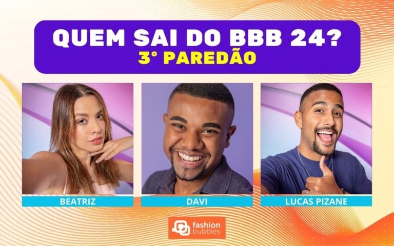 Enquete BBB 24 + Votação Gshow: Beatriz, Davi ou Lucas Pizane, quem deve sair no 3º Paredão? E quem fica?