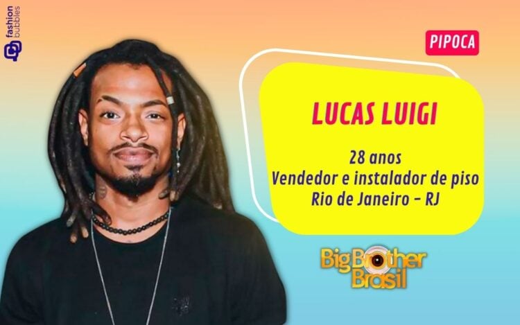 Quem é Lucas Luigi da Pipoca do BBB 24? Tudo sobre o participante confirmado no reality show