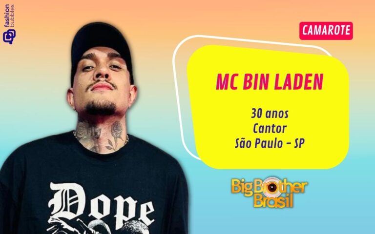 Quem é Mc Bin Laden Tudo Sobre O Participante Do Camarote Do Bbb 24 Fashion Bubbles 