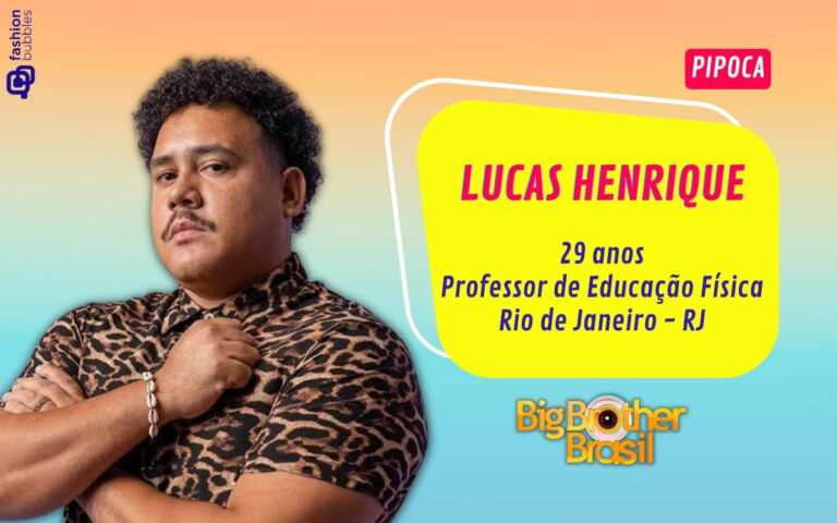 Quem é Lucas Henrique? Tudo sobre o ex-participante da Pipoca do BBB 24