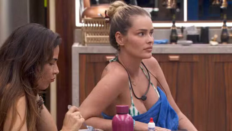 Yasmin Brunet toma punição e quase leva Casa do BBB 24 para o “Tá com Nada” durante visita de Deborah Secco