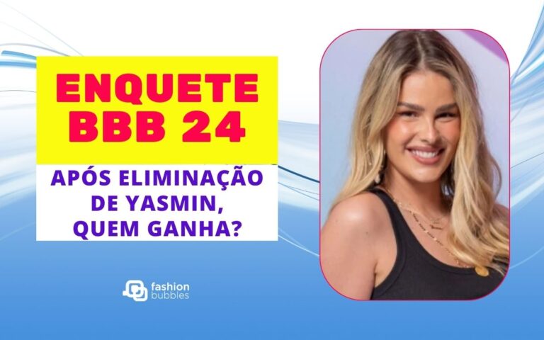 Enquete BBB 24: após a eliminação de Yasmin, quem é o participante favorito para ganhar o reality?