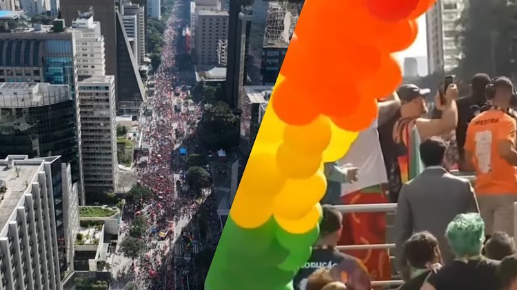 Parada LGBT 2024 reunirá famosos na AV. Paulista, São Paulo.