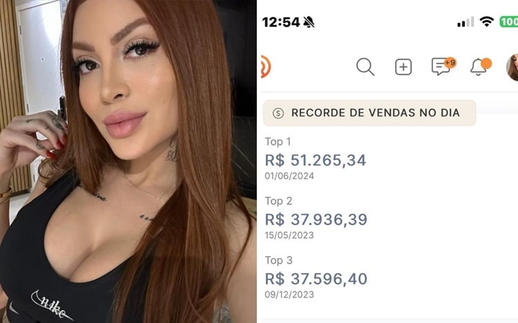 Mari Ávila fatura R$ 50 mil em 24 horas na Privacy