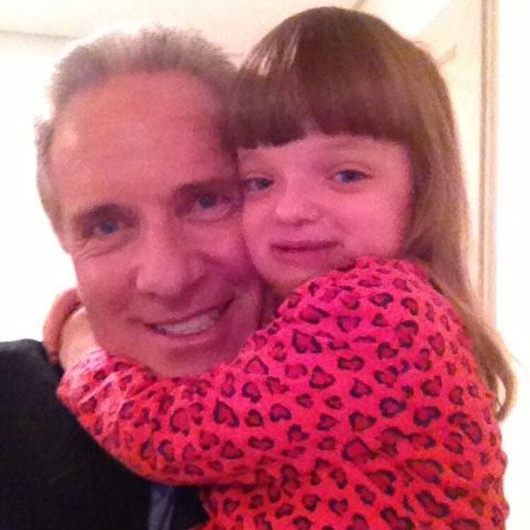 Roberto Justus com sua filha Rafaella Justus