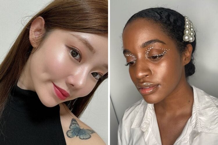 Pearl skin: tudo sobre a maquiagem com pele cintilante que é tendência no TikTok