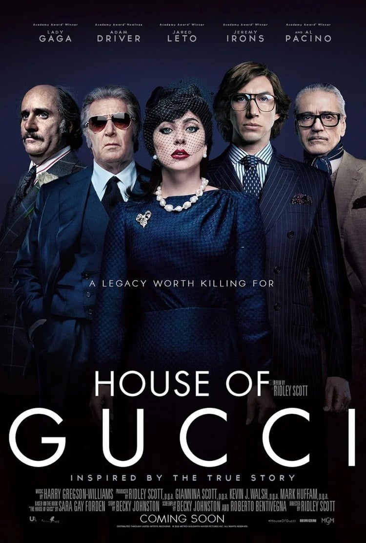 Pôster do filme House of Gucci