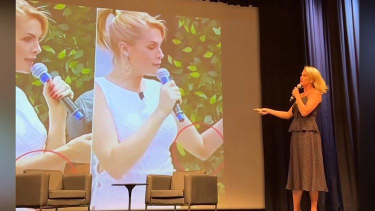 Ana Hickmann abre o jogo em palestra sobre violência contra a mulher e relata sua triste experiência.