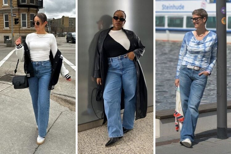 O que combina com calça jeans reta? Veja 20 looks que as fashionistas amam usar