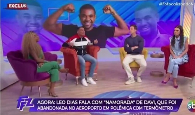 Davi Brito foi pauta no Fofocalizando