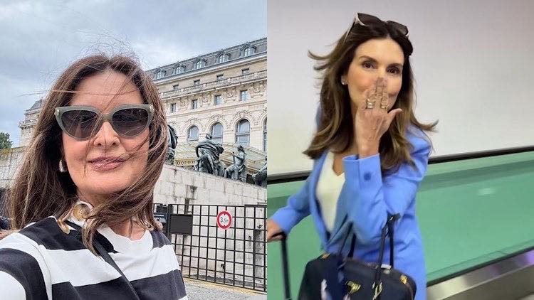 Fátima Bernardes comemora seu primeiro grande trabalho fora da Globo: cobertura das Olimpíadas de Paris 2024.