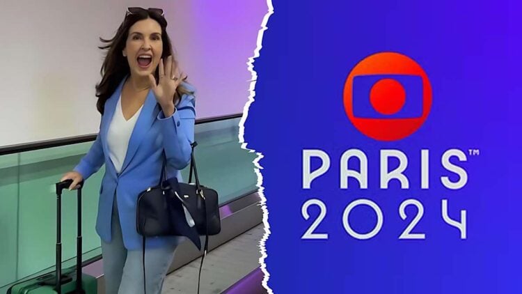 Fátima Bernardes comemora seu primeiro grande trabalho fora da Globo: cobertura das Olimpíadas de Paris 2024.