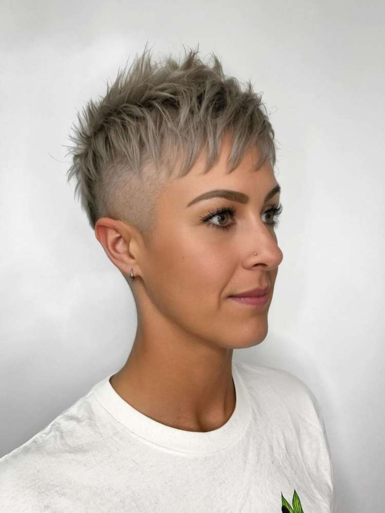 Opção de pixie cut