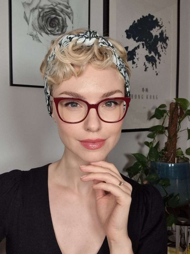 Opção de pixie cut