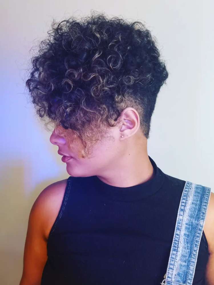 Opção de pixie cut