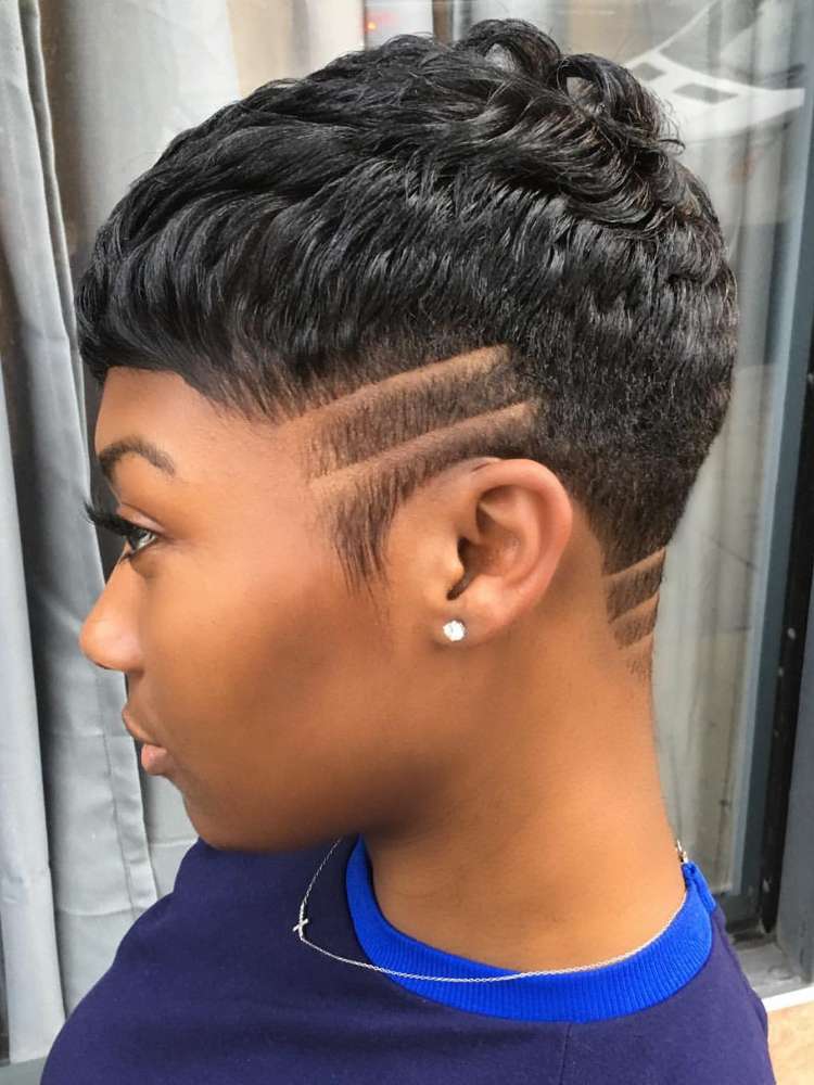 Opção pixie cut