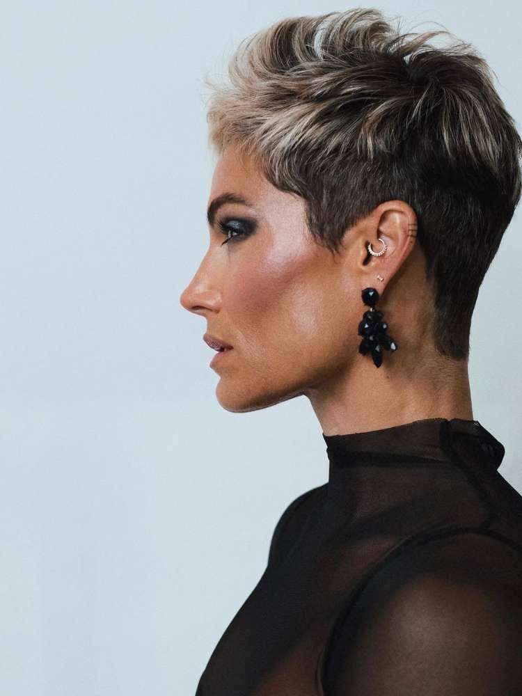 Opção de pixie cut