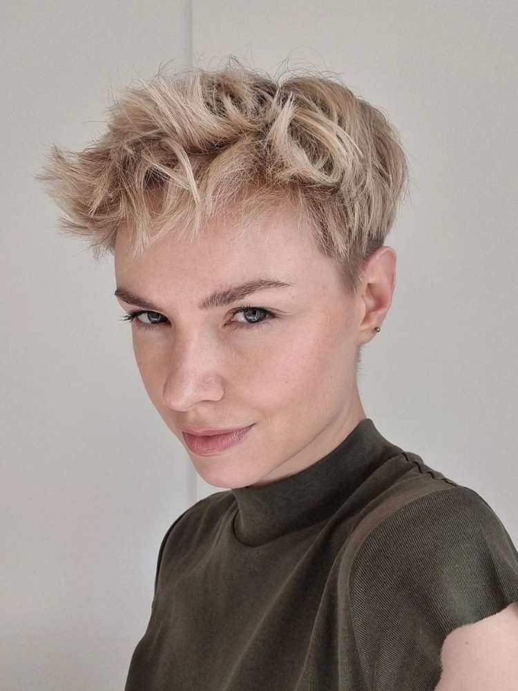 Opção de pixie cut