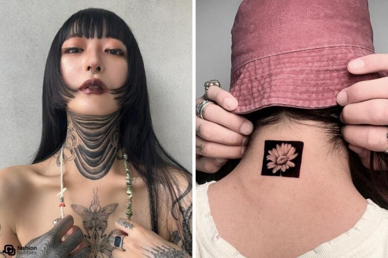 Tatuagem no pescoço feminina e masculina: as 70 melhores ideias de tattoo para servir de inspiração