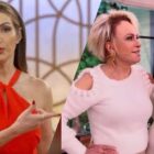 Eliana toma café com Ana Maria Braga e participará do Encontro com Patrícia Poeta em outro ocasião.