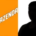 Logo da Fazenda 2024 e ao lado a silhueta de um homem