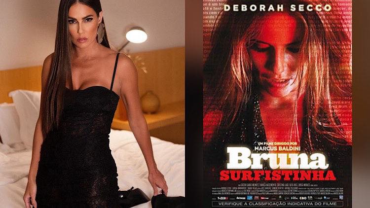 Deborah Secco anuncia que reviverá o papel de Bruna Surfistinha, no cinema.