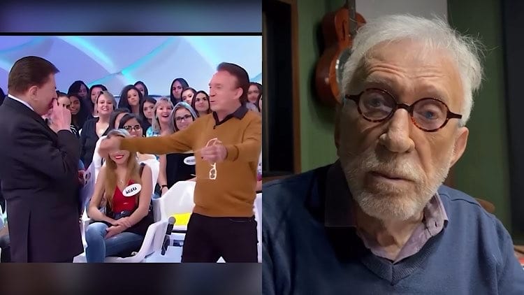 Moacyr Franco explica motivo de silêncio após morte de Silvio Santos.