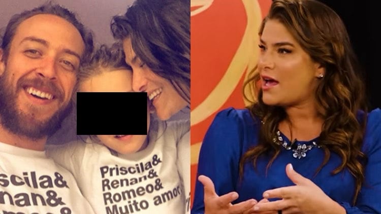 Renan Abreu vive uma relação com Priscila Fantin entre 2011 e 2018.