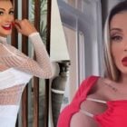 Andressa Urach expõe sua intimidade.