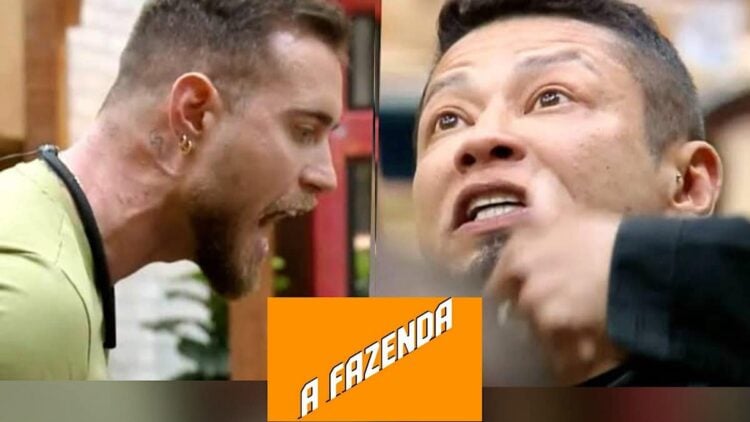 A Fazenda 16 – Yuri Bonotto e Gilson Oliveira protagonizam primeiro bate-boca: “Famoso porque traiu o Belo”