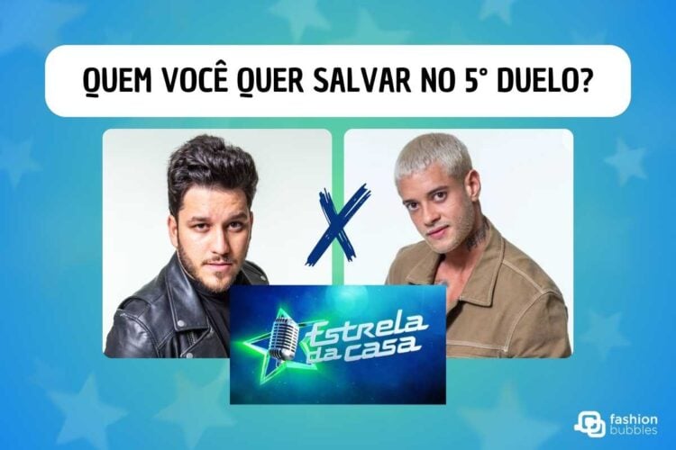 Enquete Estrela da Casa: quem você quer salvar no 5° Duelo, Lucca ou Nick?