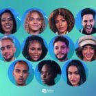 Montagem com os cantores que estão na Enquete Estrela da Casa participante favorito