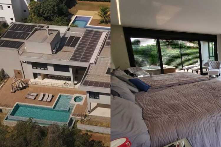 Fotos da mansão de Virginia e Zé Felipe. Tem piscina, várias suítes e muito mais