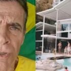 Ator Mário Gomes é despejado de sua mansão no Rio de Janeiro.