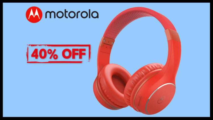 Esquenta Mega Oferta Amazon: headphone da Motorola com desconto de 40%