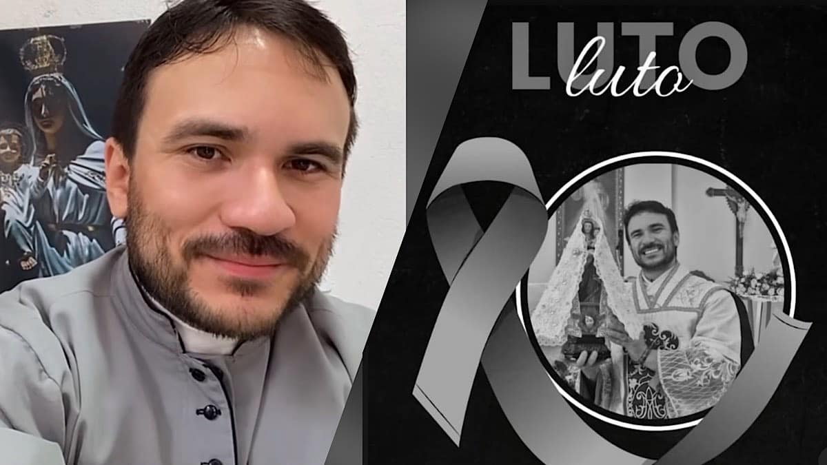 Padre Fabrício Rodrigues morre após grave acidente dias depois de fazer 29 anos.