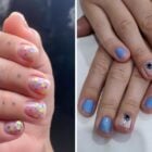 opções de unhas curtas decoradas