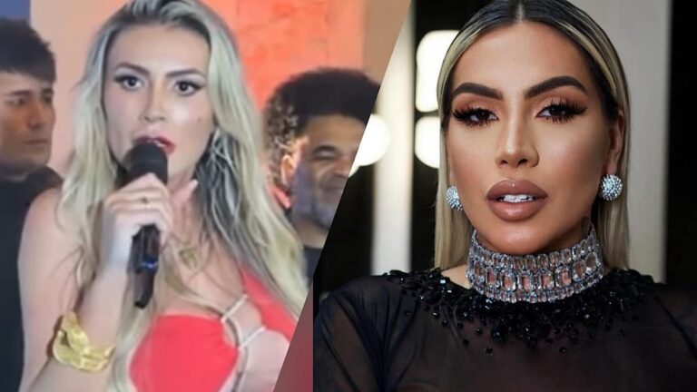 Andressa Urach e Juju Ferrari protagonizam barraco em festa de aniversário.