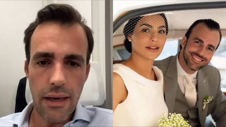 Cíntia Chagas e Lucas Bove ficaram casados somente por 3 meses.