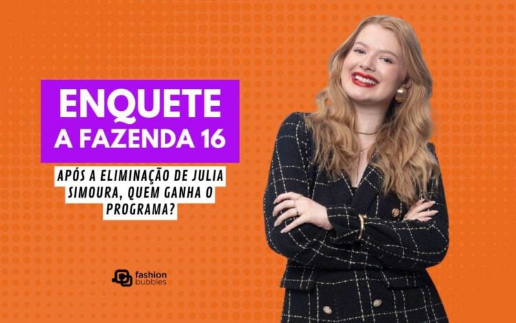 Enquete A Fazenda 16 após eliminação de Julia Simoura