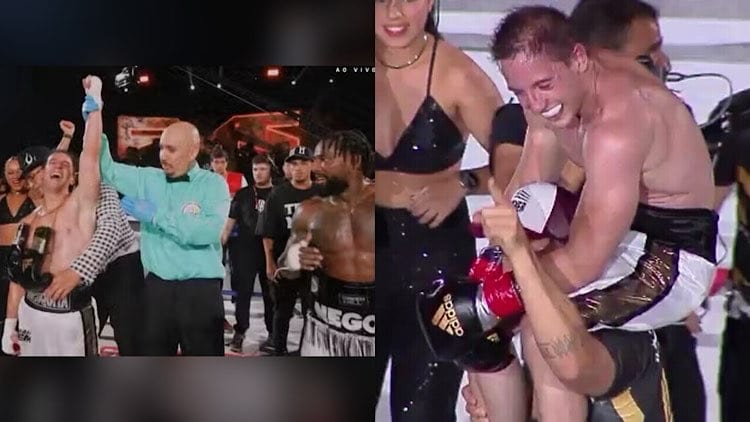 O FMS 5 reuniu famosos em ringue com destaques do nocaute de Nego do Borel por Luiz Otávio Mesquita, vitória de Popó e peruca de Hadballa caindo.