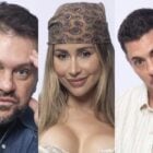 Albert Bressan, Babi Muniz e Sacha Bali então na 9ª Roça