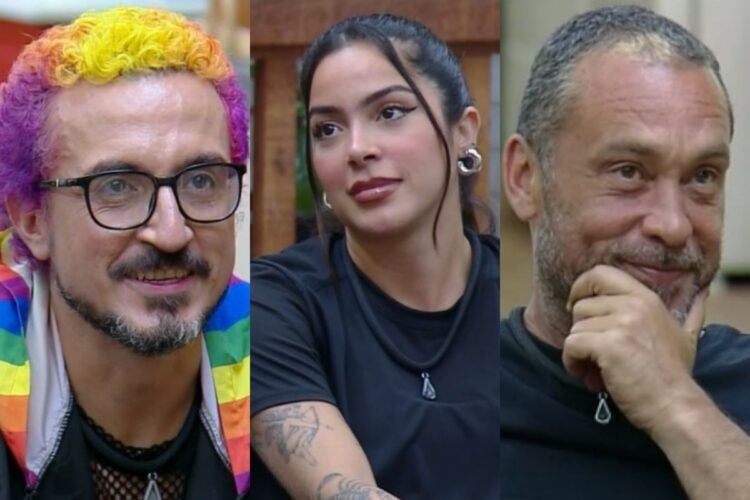 Fernando, Luana e Juninho na 10ª Roça da Fazenda - quem foi eliminado