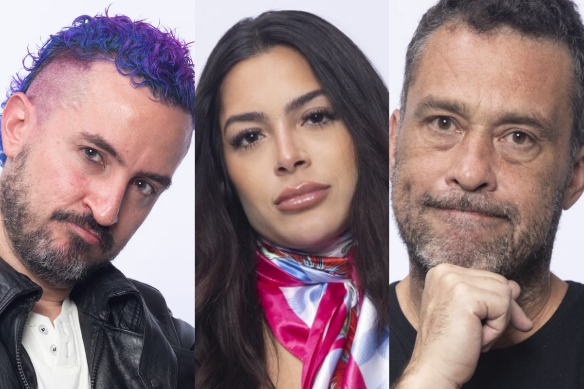 Fernando, Luana e Juninho na 10ª Roça da Fazenda