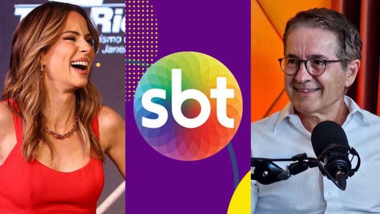 Ana Furtado e Carlos Tramontia devem integrar elenco do SBT para 2025.