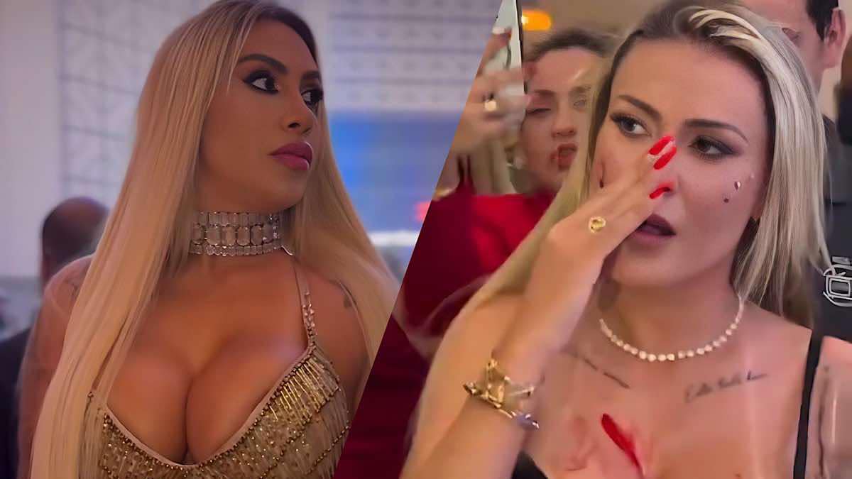 Andressa Urach leva quatro pontos no rosto após briga com Juju Ferrari.