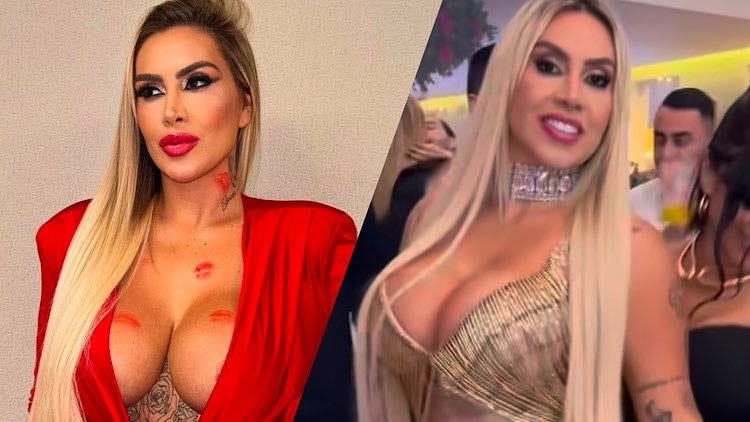 Andressa Urach leva quatro pontos no rosto após briga com Juju Ferrari.