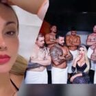 Andressa Urach deu entrada em hospital após gravar cena com 8 homens.